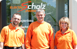 Team von Scholz Elektro-engineering, Schweinfurt Deutschland